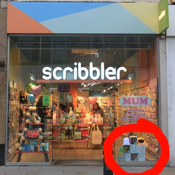 To think this card is grim and not appropriate in a shop where children can see it?