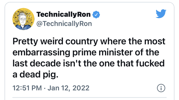 Another fabulous Downing Street Party thread