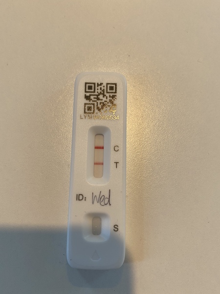 How many actually test negative day 5/6/7?