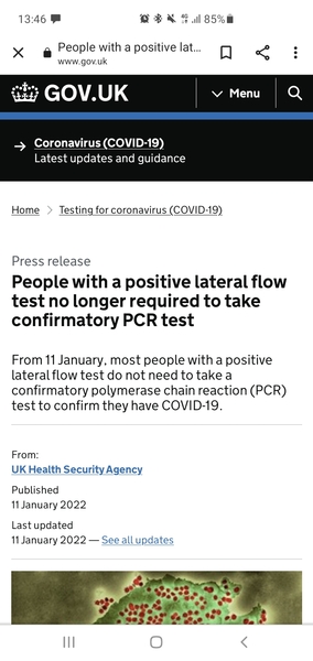 The Covid case numbers are falling because we were told not to get a PCR anymore, right?