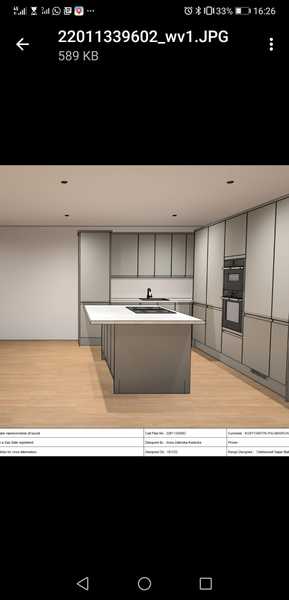 which design woudl you choose - which side for tall units in the kitchen