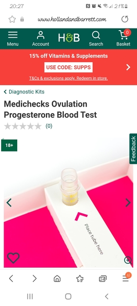 Progesterone testing