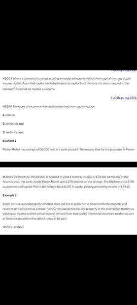 Benefit issue