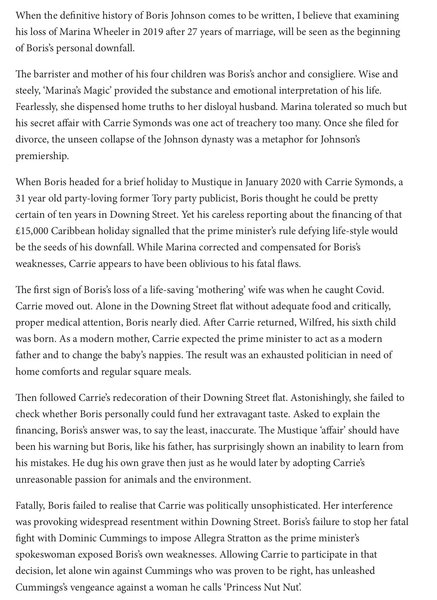 Downing St parties night before Prince Philip's Funeral