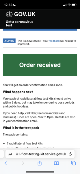 Where are you managing to get Lateral Flow Tests??