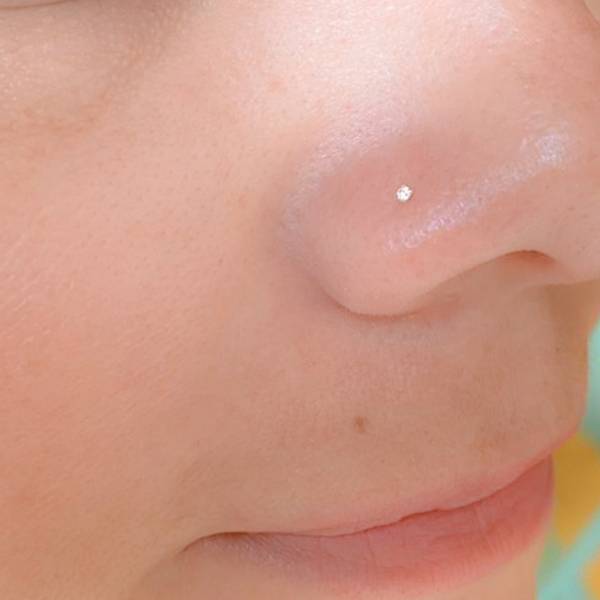 What statement does a nose piercing make?