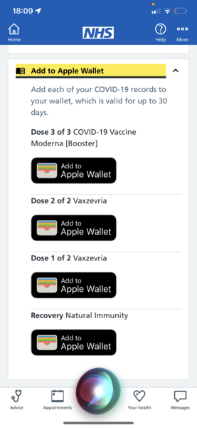 Vaccination pass for travel