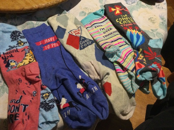 AIBU to wear silly socks for the rest of my life?