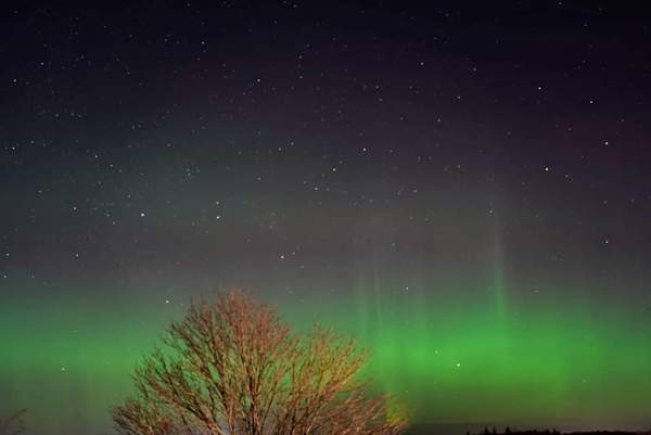 Aurora? Something else? What is this in the sky?
