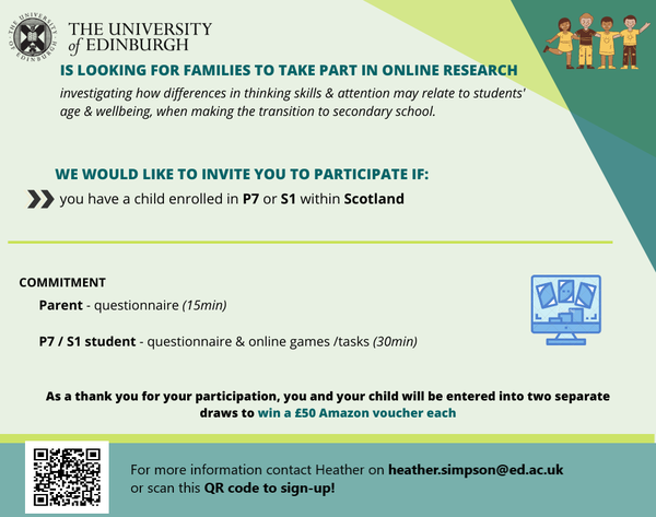 P7/S1 Child? Research into Secondary School transition in Scotland