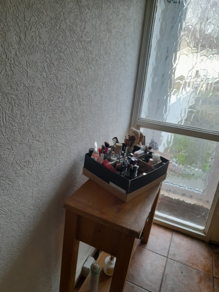 Help, tell me to start de-cluttering.  I have black bags, I have a cloth skip
