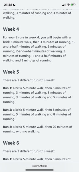 Does anyone fancy a C25K thread, starting on 2nd or 3rd Jan?