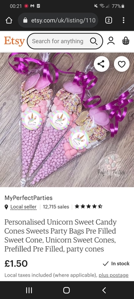 Party bag ideas