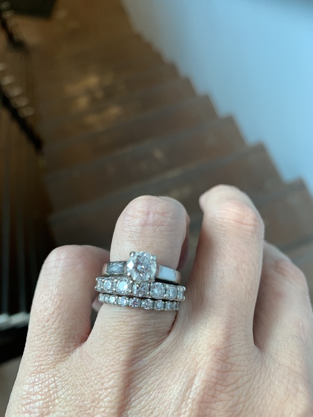 What to add to my engagement/wedding rings