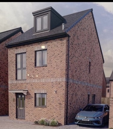 Curb Appeal: New build (SE facing)