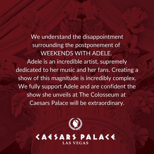 To think Adele’s been shockingly unprofessional?