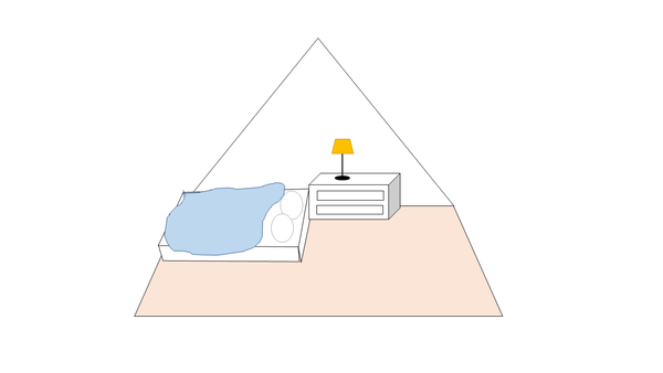 Help for an awkward room layout?