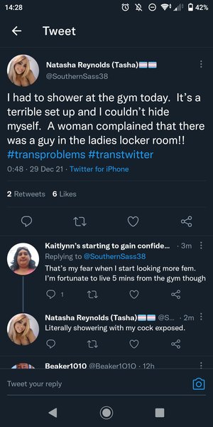 Disagreement with husband about trans debate