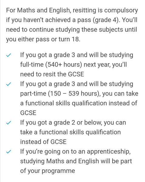 GCSE grades