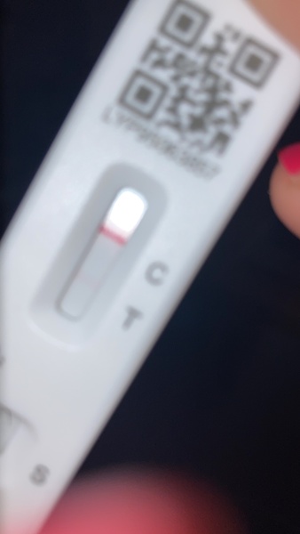 Is this positive and why am I now negative?