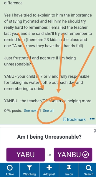 To think it's primary school teacher's responsibility to ensure children drink during the day?