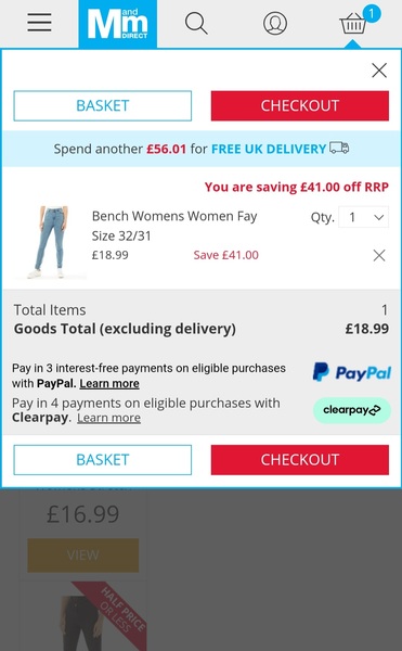 wont pay for damage to my jeans