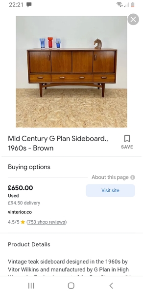 is my aunt being ripped off ? g plan or mid century furniture is "worthless" furniture