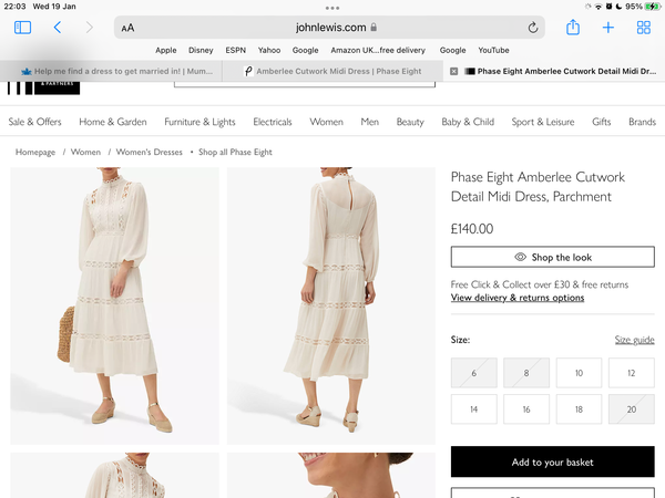 Help me find a dress to get married in!