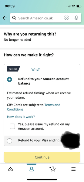 Refund AIBU