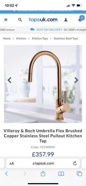 Tap similar to Perrin &Rowe Juliet in copper?