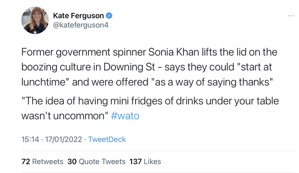 What kind of fucked-up, dysfunctional workplace is our government operating in?
