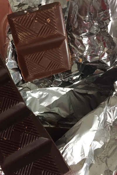 To rave to you about delicious, no added sugar chocolate?!