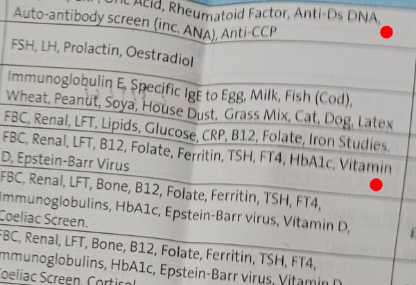 These are my symptoms. What is wrong?