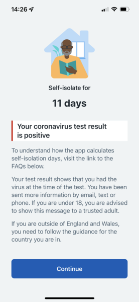 Positive LFT, symptoms but not the top 3