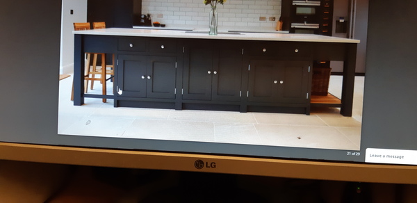 island unit design with open ends?