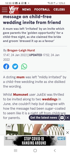 To be irritated by this wedding invite?