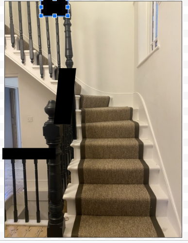 Hate new stair carpet