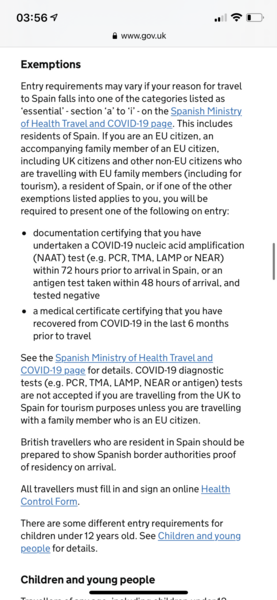 To think it should be possible to take a just turned 12 year old to Spain?