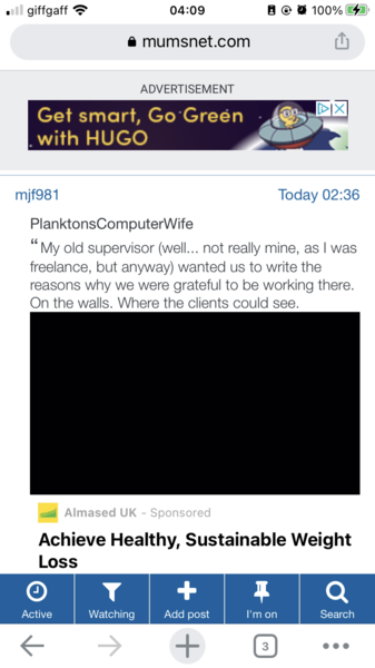 Adverts IN people’s posts