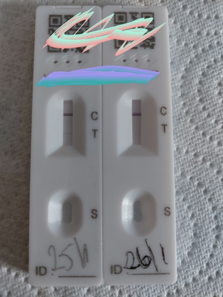 Day 8 would you say this is negative?