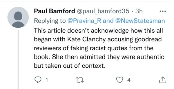 Kate Clanchy - poet - is 'cancelled' by her publisher