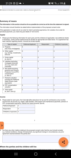 Do I need financial/consent order if we are not splitting any finances?