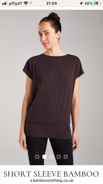 A flattering longline walking top