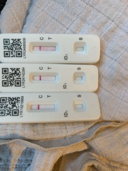 Faint positive or dodgy batch?