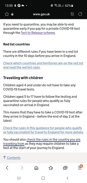 Confused re rules for re entry to England