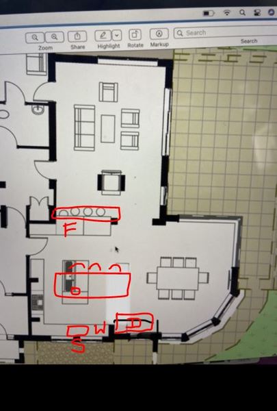 Help me design a kitchen please I'm just staring at it!