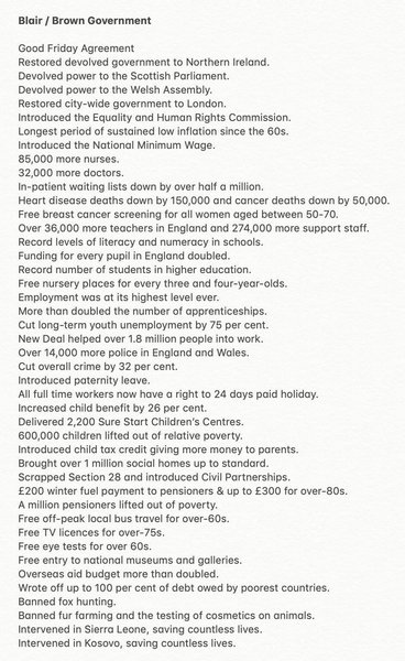 To ask would you still vote Tory after everything Boris has done and if so, why?