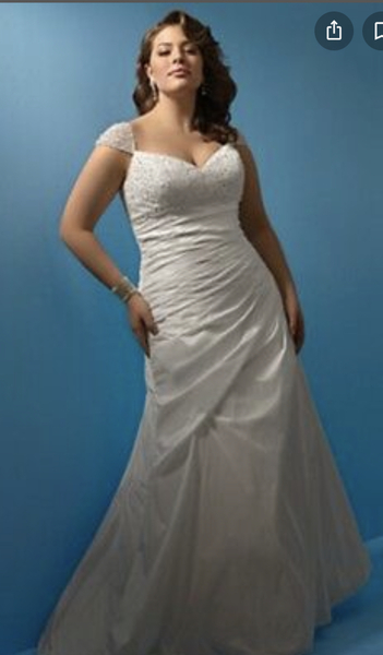 To ask what you have done with your wedding dress?