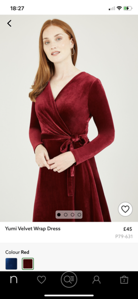 V neck occasion dress flattering for short size 12 lady