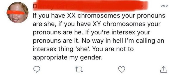 If born male you biologically stay male until you die? Yes?